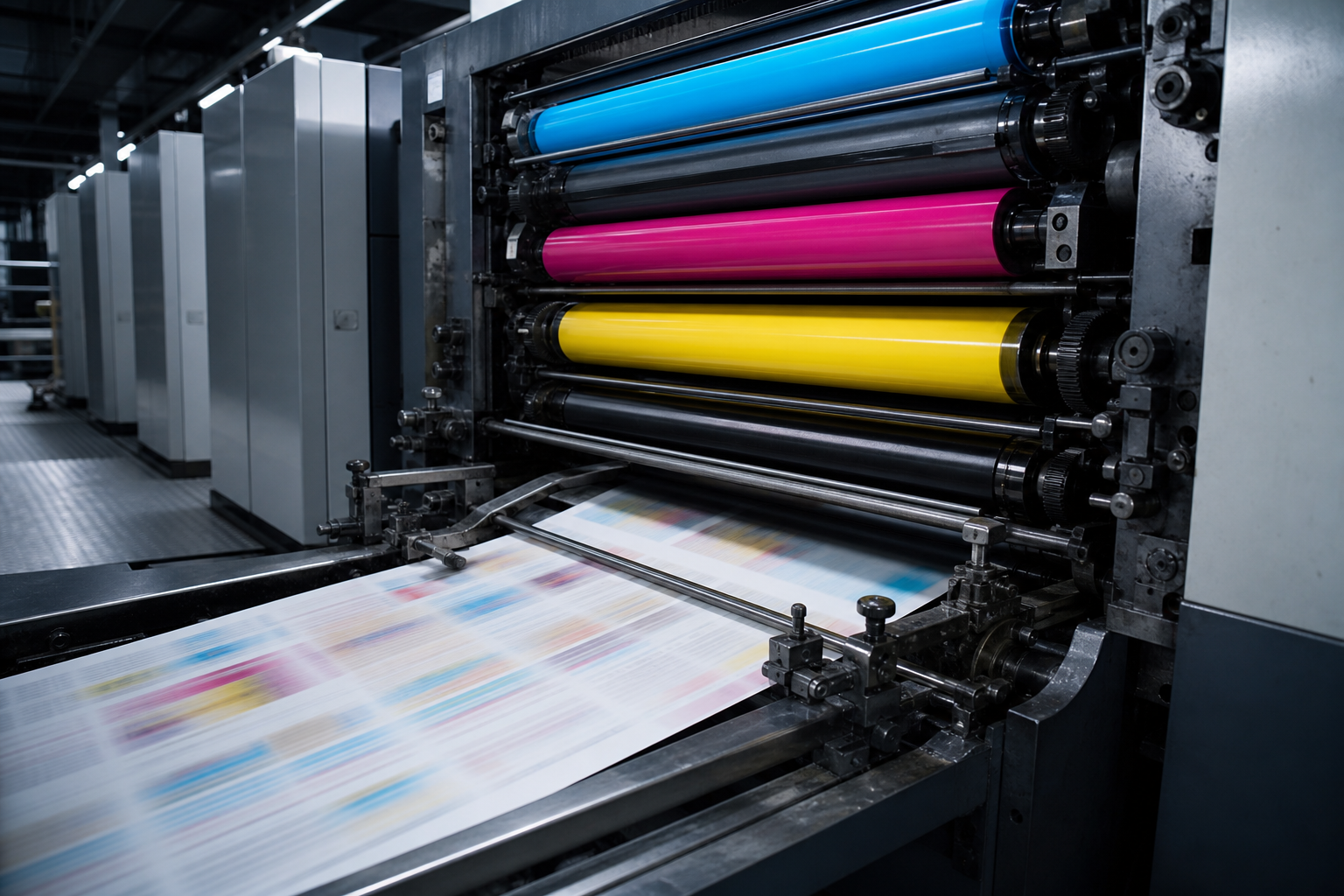 Offset printing press
